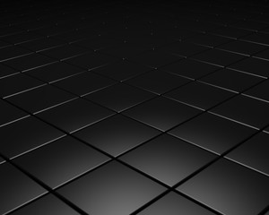 Fototapeta premium Abstract background of Glossy Floor Tiles. 3D Illustration