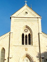 Jaffa Franciscan Church of St. Anthony the pediment 2011