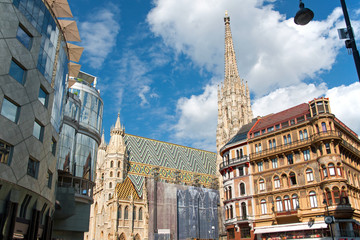 Fototapeta na wymiar Stephansdom in Wien 