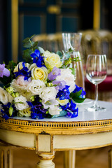 Wedding Bouquet on a table