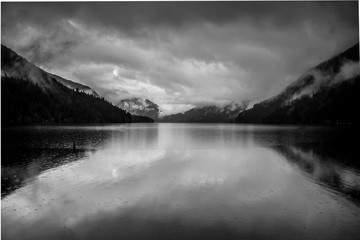 Lake Crescent B/W2