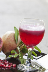 Fruit and juice of pomegranate