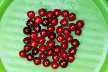 Red Cherries. Cherry selection