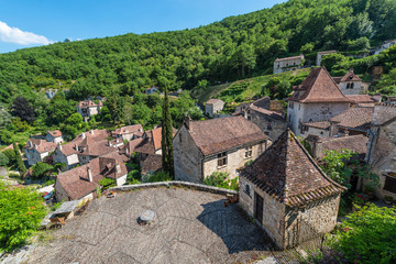 Saint Cirq Lapopie in Lot, France