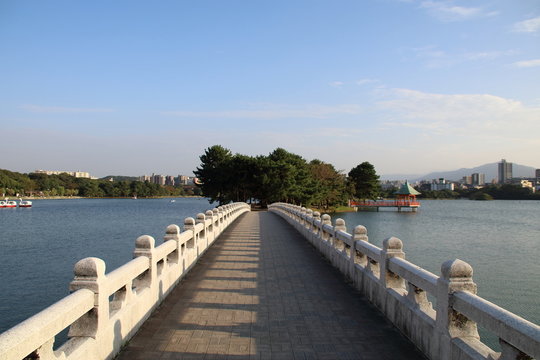 大濠公園の橋