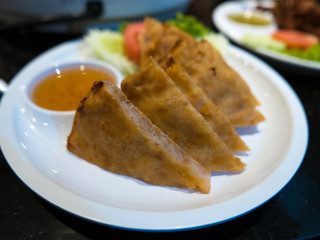 Fried dumplings