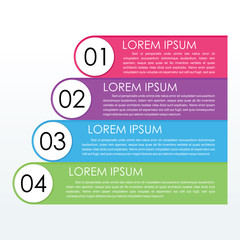 infographic maketing plan step web element