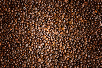 Coffee beans background