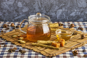 Burdock herbal tea