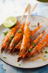 grilled shrimp stick