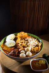  traditional curry spicy noodle soup