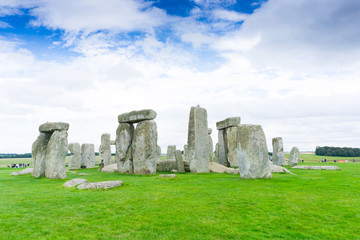 Obraz na płótnie Canvas Stonehenge is a prehistoric monument in Wiltshire, England