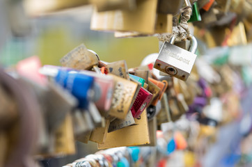 Fototapeta premium Lovers Locks