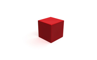 Box on white background