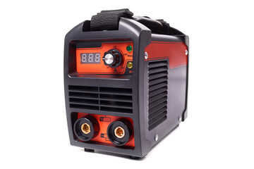 Welding machine isolated on white background