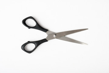 Scissors isolated on white background without shadows