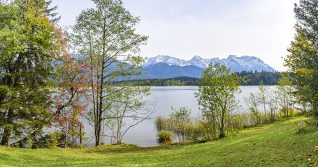 herbstliche Natur im Werdenfelser Land