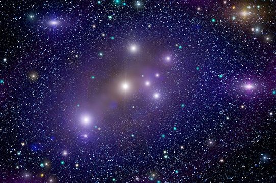 deep space star nebula © Iri_sha