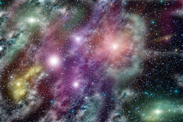 deep space star nebula