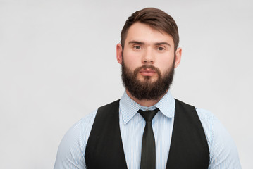 portrait of confident businessman