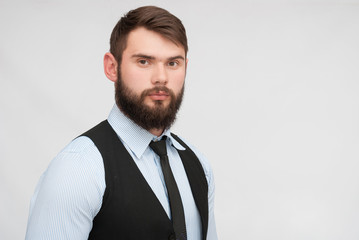 portrait of confident businessman