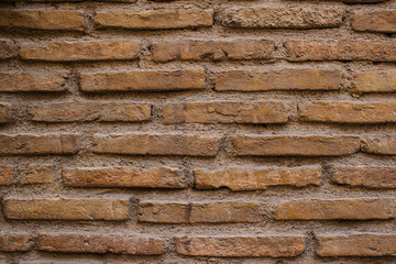 texture of a brick wall, terra cotta brickwork