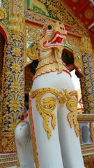 Thai fairy creature guard the temple