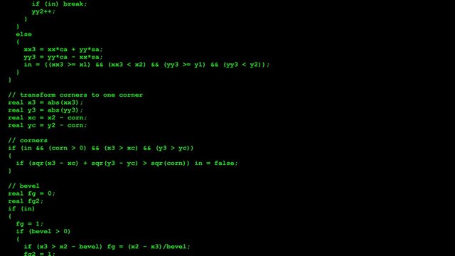 Program source code flow 4k UHD