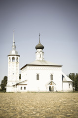 Fototapeta na wymiar Voskresenskaya church at Suzdal