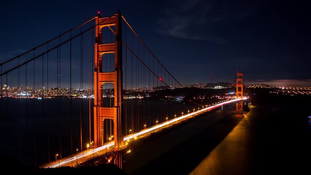 The Golden Gate Bridge Timelapse
