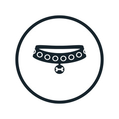 dog collar icon