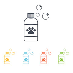 pet shampoo icon