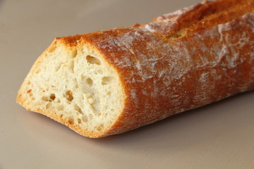 Demi baguette de pain
