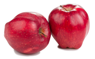 Two red apples