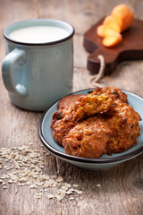 carrot oatmeal cookies