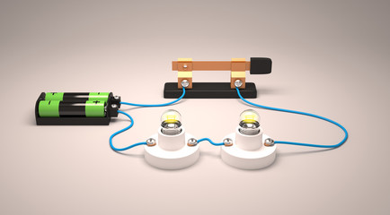 Simple electric circuit(series connection)