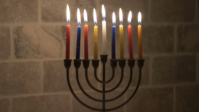 Hanukkah Candles, Jewish Holiday