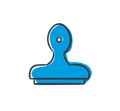 Stick Figure Series Icon / Stempel