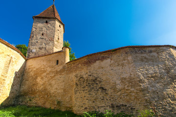 Fototapeta na wymiar Sighisoara fortress, Transylvania region of Europe