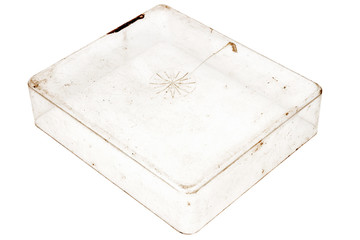 Old plastic box