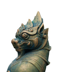 LION HEAD SCULPTURE