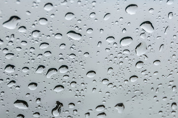 water drops window rain