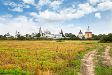 View Church monastery of Russia against the sky
