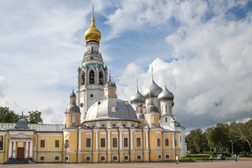 Fototapeta na wymiar Beautiful view on the church, Vologda, Russia