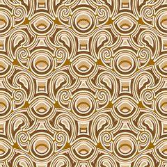 Vintage gold seamless pattern