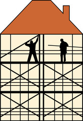 Bauger&uuml;st - Hausfassade