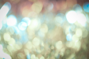 Obraz premium Blurry focus lighting color effects defocused background