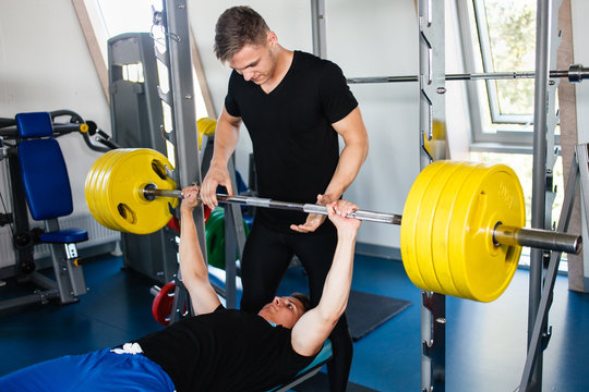 Bench Press Workout With Personal Trainer