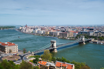 Obraz premium Budapest - panorama from castle