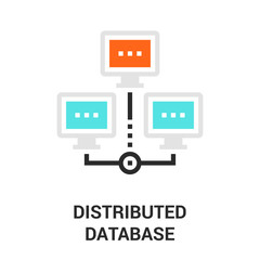 distributed database icon